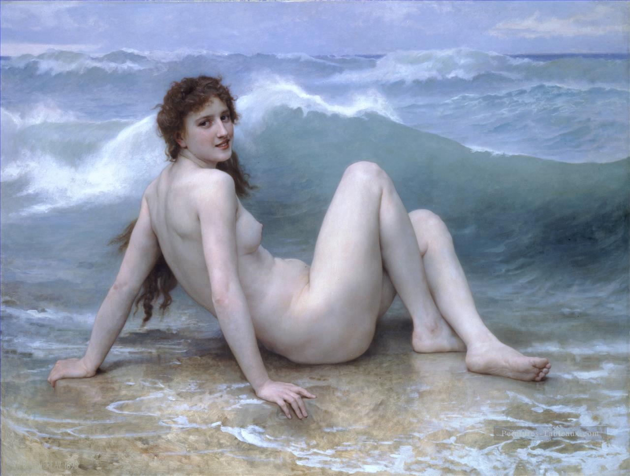 Le vague William Adolphe Bouguereau Peintures à l'huile